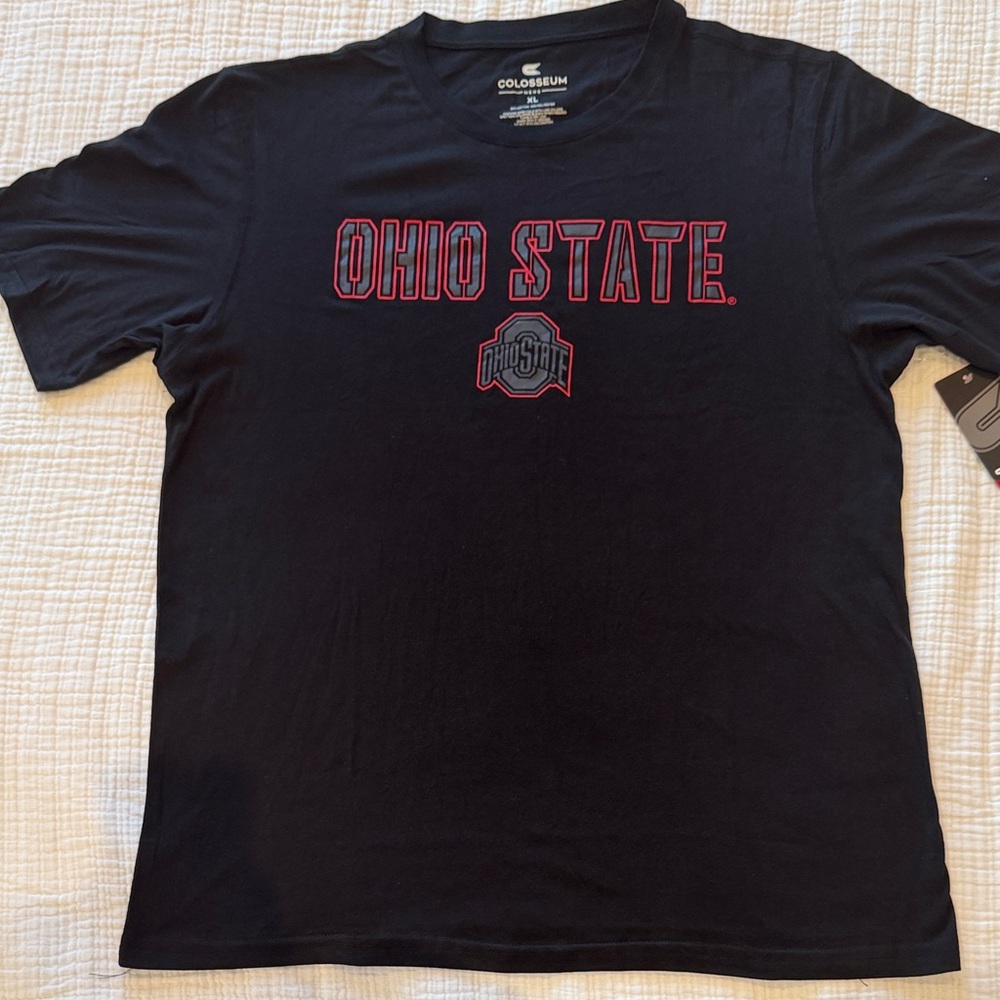 Colosseum Black Ohio State Tee